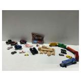 Disney Cars, Wooden Train Track, and Other Toys