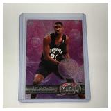 1997 Tim Duncan Metal Universe Rookie Basketball Card