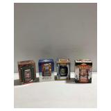 (4) Budweiser Christmas Theme Mugs in Original Boxes