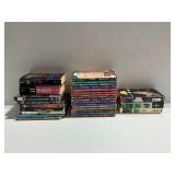 R.L. Stine Goosebumps Paperback Books with DVD and VHS Media