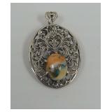 925 Sterling Silver Spiny Oyster Pendant