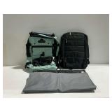 (2) Backpacks and Hanging Home Organizer
