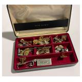 Cufflinks and Tie Clips Assortment