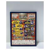 2003 Madison Blues Festival Framed Poster