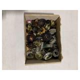 Novelty Rings Made from Repurposed Buttons