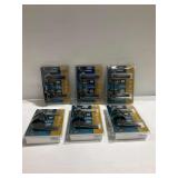 (6) TruGuard Designer Collection Basel Aged Bronze Door Lever Sets