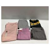 5-Piece Apparel Lot Size XL and Size 19