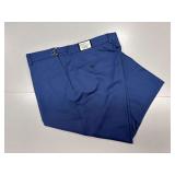 Adjustable Slim-Fit Flat-Front Pants with Belt Loops - Styles: 8320PB-46B / 8320PB-46L / 8320PB-46LX / 8320PB-46R / 8320PB-46RX / 8320PB-46S / 8320PB-46SX / 8320PB-46XL / 8320PB-46XX Color: Yale Blue 