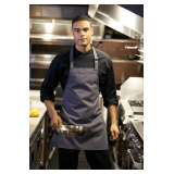 Unisex Apron – 65% Polyester / 35% Cotton Style: U3010 Color: Slate