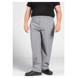 Yarn-Dyed Chef Pants Style: U4003 Color: Glen Plaid Sizes: Assorted