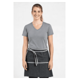Half Waist Denim Apron Style: U3130 Colors: Pinstripe Denim / Triple Denim