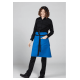 Mod Waist Apron with Black Trim Webbing Style: U3118W1 Colors: Blue Canvas / Blue Gray Canvas