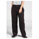 Yarn-Dyed Chef Pants Style: U4003 Color: Black/Red PS Sizes: Assorted