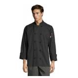 D/C Journeyman Chef Coats - Style: U0403P Colors: Black / White Sizes: Assorted