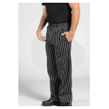 Classic Chef Pants 2 Style: U4001 Color: Chalk Stripe Sizes: Assorted
