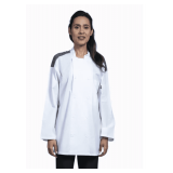 Lycra Chef Coat, 3/4 Sleeve with Wicking Style: U0719HC Color: White Sizes: Assorted