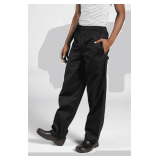 Classic Chef Pants 2 Style: U4001 Color: Black Size: 6XL