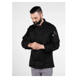 Workhorse Chef Coat  Style: U0402P  Colors: Black / White  Sizes: Assorted