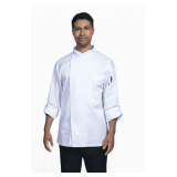 Lycra Chef Coat with Matching Mesh Style: U0708 Color: White Sizes: Assorted