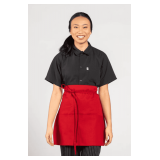 Three-Pocket Half Waist Apron Style: U3060 Color: Red