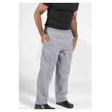 Unisex Chef Pants – 65% Polyester / 35% Cotton Style: U4010 Color: Houndstooth Sizes: Assorted