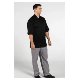 Venture Zip Chef Coat with Mesh Style: U0703 Colors: Black / Deep Royal / Grape / Orange / Sky Blue / White Sizes: Assorted