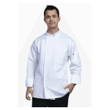 Lycra Double-Pocket Chef Coat, Long Sleeve with Mesh Back Style: U0715 Color: White Sizes: Assorted