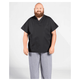 Assorted V-Neck Utility Shirts & Houndstooth Neckerchiefs Styles: U6000 / UC0175 Colors: White / Black / Houndstooth Sizes: Assorted