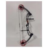 Cajun Archery Black and Red Compound Bow