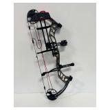 BlackOut Compound Bow with Trophy Ridge Accessories