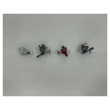 (4) Assorted Spinning Fishing Reels
