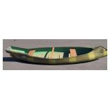 Golden Hawk Fiberglass Canoe with Transom