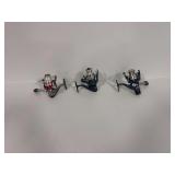 (3) Spinning Fishing Reels