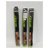 (3) Easton 5mm Axis Micro Acu-Carbon Archery Arrow Boxes
