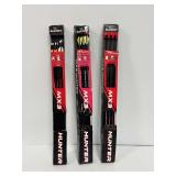 (3) Boxes of BlackOut MX3 Hunter Carbon Arrows (6 Pack Each)