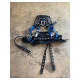 Palmer Safety Fall Protection Harness with Back Support Pad