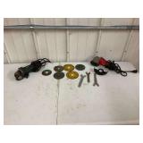 Makita and Milwaukee Angle Grinders with Accessories and Wheels