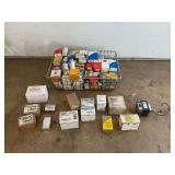 Assorted HVAC Capacitors, Contactors, and Electrical Components
