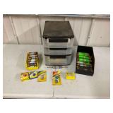 Assorted Electrical Fuses with Storage Unit and Bins