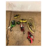 Ratchet Tie-Down Straps - Lot of 6