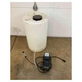 Stenner Pump Company Chemical Metering Pump and Polyethylene Tank