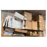 Assorted HVAC Air Filters Lot