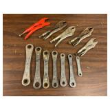 Craftsman Ratcheting Box Wrenches and Locking Pliers