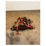 Palmer Safety Fall Protection Full Body Harness with Back Pad