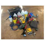 Automotive Tools, Maintenance Chemicals, and Safety Equipment Lot
