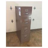 HON Four-Drawer Steel Filing Cabinet....52x25x15