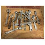 Adjustable Wrenches, Various Sizes and Brands