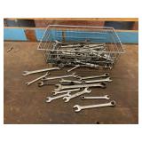 Combination and Open-End Wrenches with Wire Basket