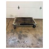 Heavy-Duty Steel Mesh Platform Cart with Four Casters... 9x36x28
