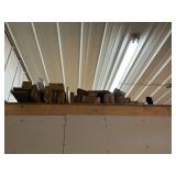 Assorted Dimensional Lumber, Treated Wood, Trim, and Guttering Lot.... longest board is 13 foot